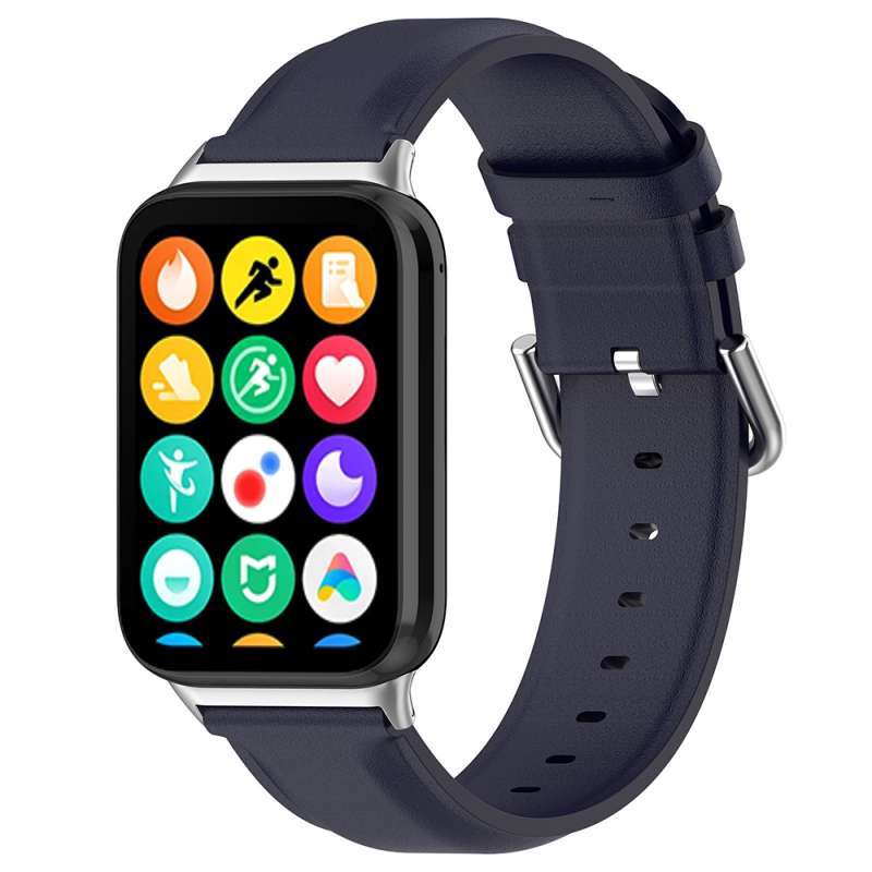 Mi Watch Mi Band In Low Price HOP LTR4 Leather Strap For Redmi