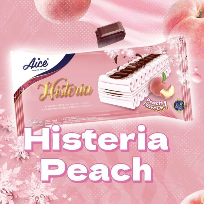 AICE HISTERIA PEACH STICK 70 ML