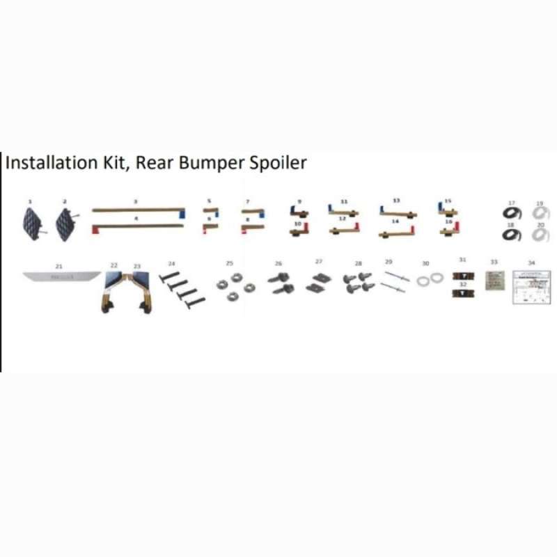 Spoiler Innova Zenix Promo Belakang - Bodykit Moulding Spoiler Body Kit Innova Zenix Hybrid ...