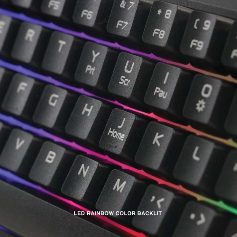 Promo Keyboard Gaming Rexus K65m Mini Battlefire With Adjustable Knob ...