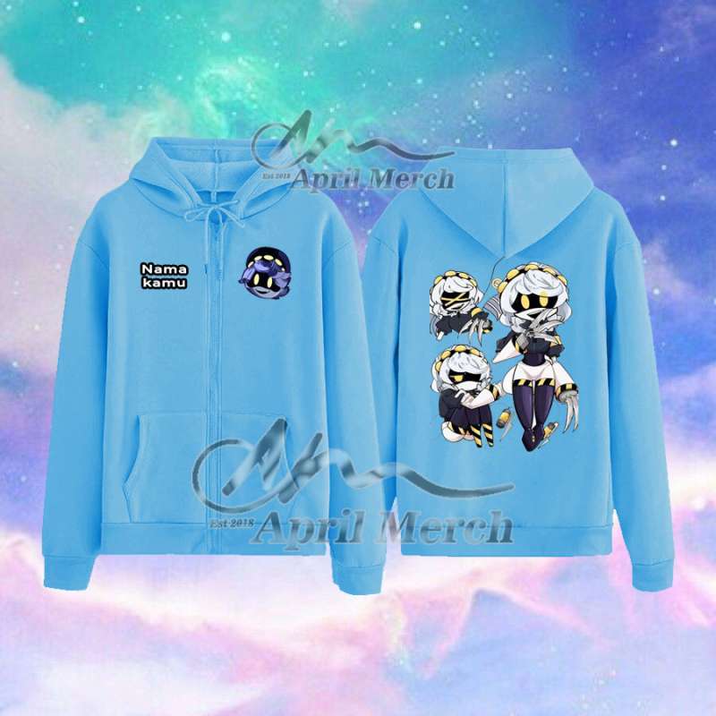 Promo Jaket Hoodie Zipper Anak Karakter Murder Drones Xl Baby Pink Diskon 30 Di Seller