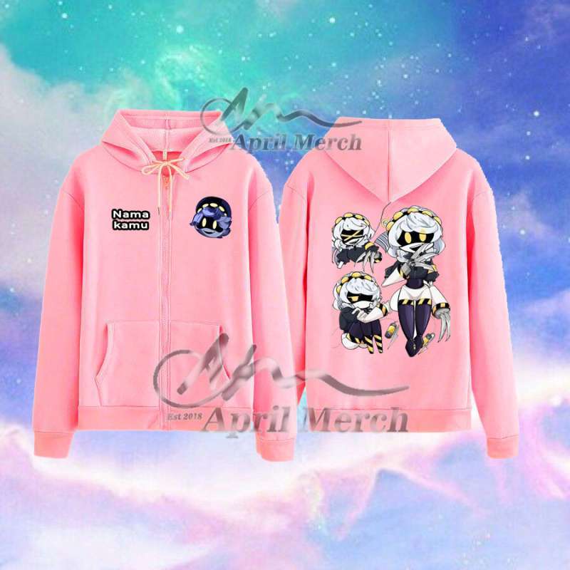 Promo Jaket Hoodie Zipper Anak Karakter Murder Drones Xl Baby Pink Diskon 30 Di Seller