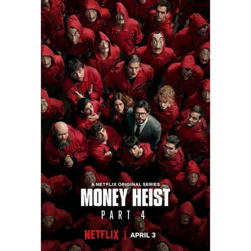 Jual Dvd Money Heist Season 1-4 Complete Serial La Casa De Papel Di ...