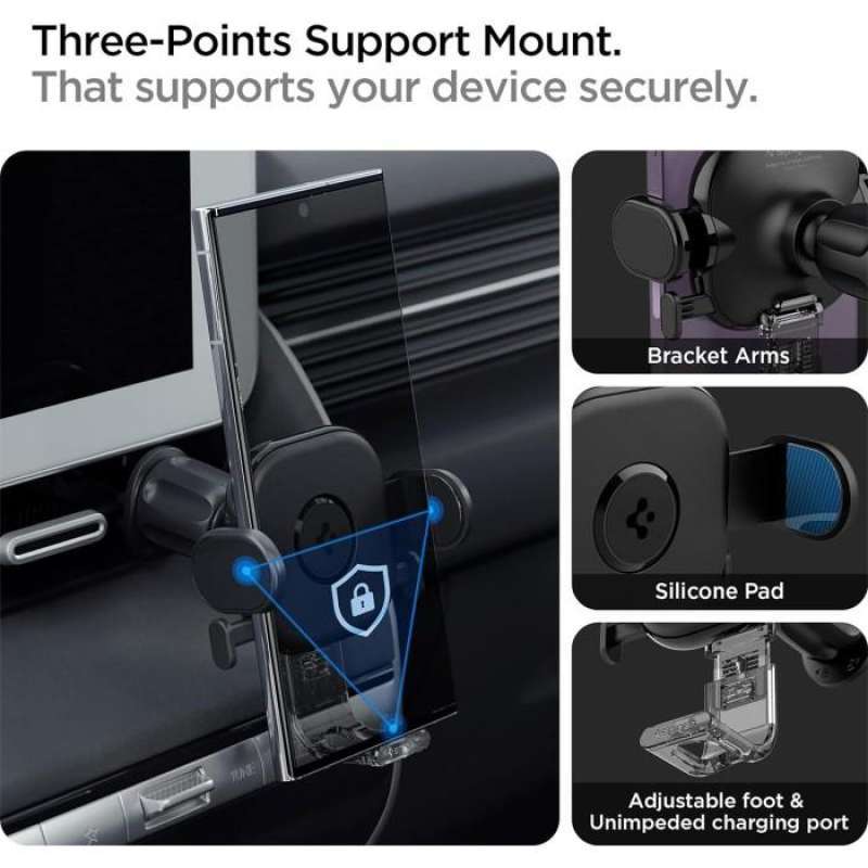 Car Mount Spigen OneTap Air Vent Universal Holder Dudukan Handphone