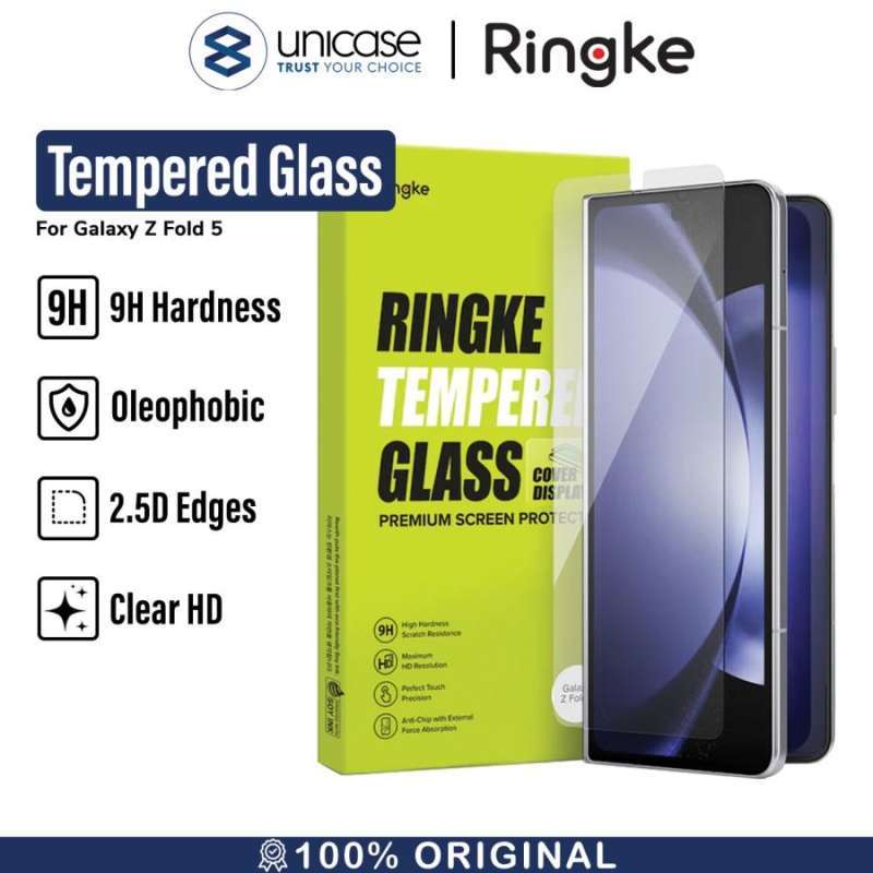 Tempered Glass Samsung Galaxy Z Fold 5 Ringke ID Clear Cover Display