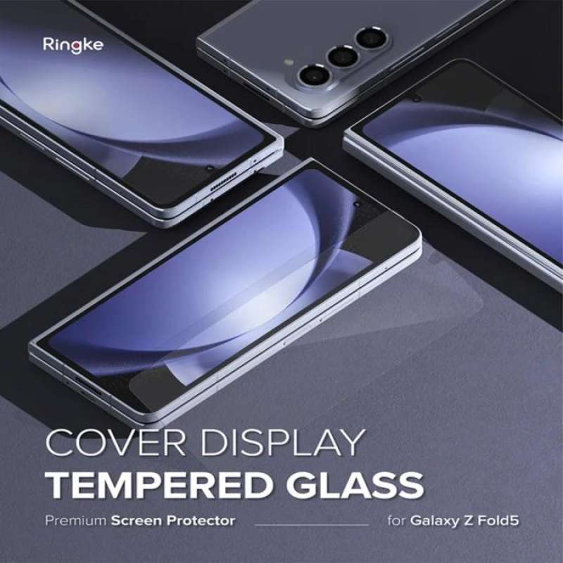 Tempered Glass Samsung Galaxy Z Fold 5 Ringke ID Clear Cover Display
