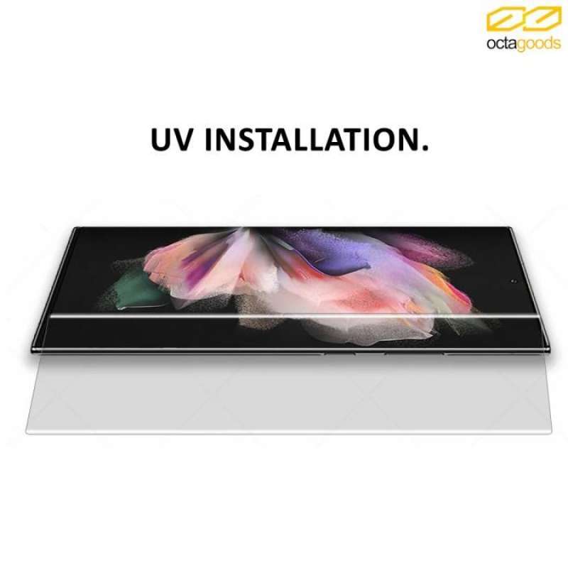 Tempered Glass UV Samsung Galaxy S22 Ultra Plus 5G OctaGoods Clear