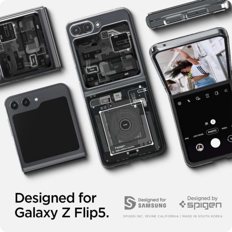 Spigen Galaxy Z Flip 5 Case Air Skin Zero One ACS06971