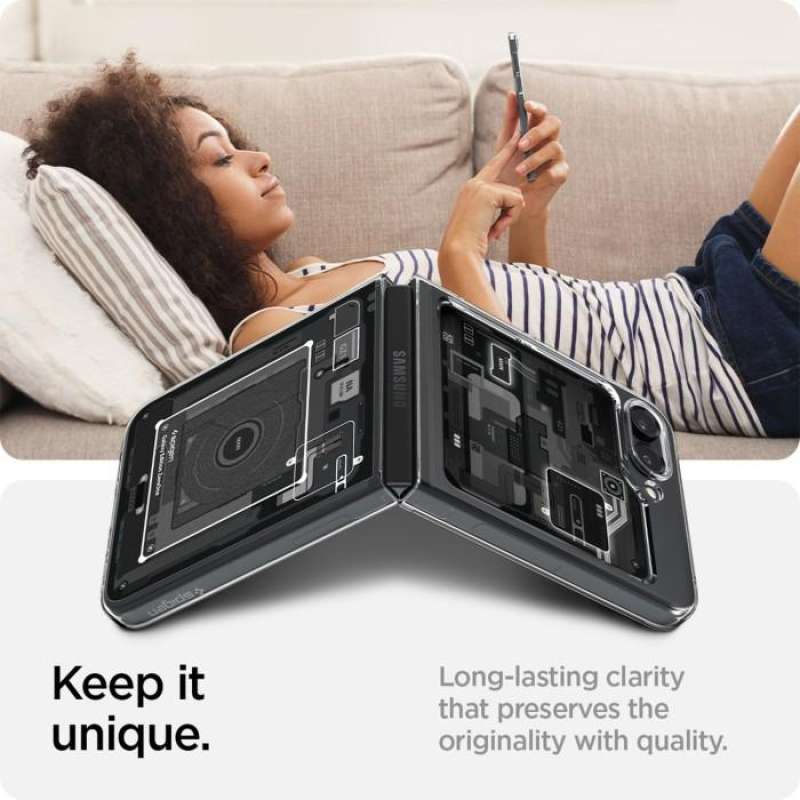 Spigen Galaxy Z Flip 5 Case Air Skin Zero One ACS06971