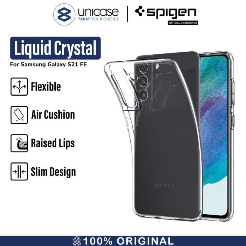 Spigen Galaxy S21 FE Case Liquid Crystal - Crystal Clear ACS03055