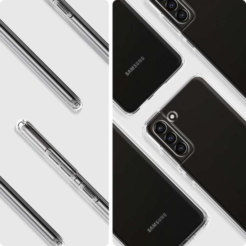 Spigen Galaxy S21 FE Case Liquid Crystal - Crystal Clear ACS03055