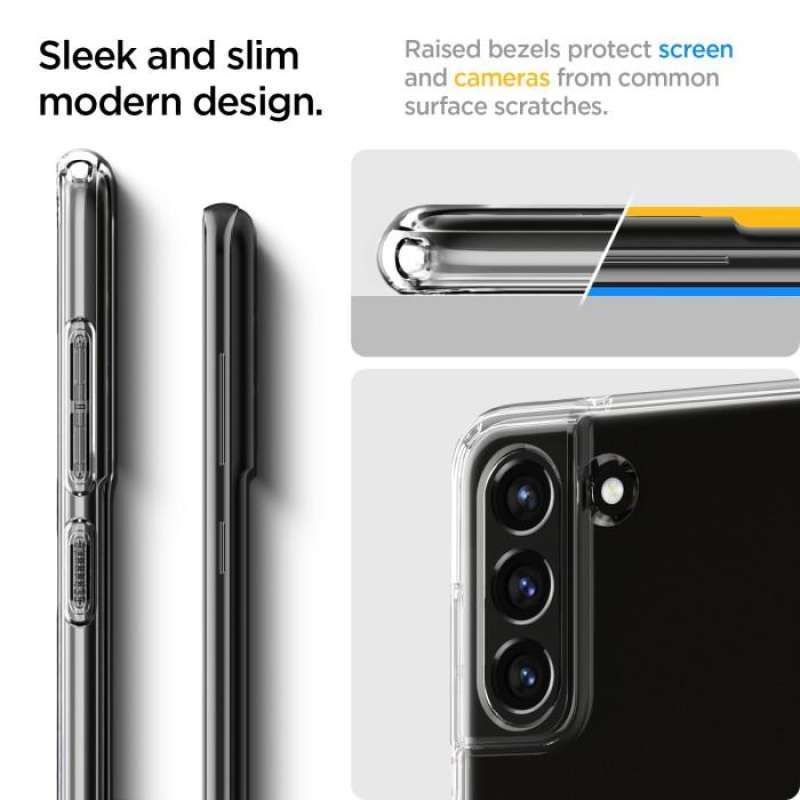 Spigen Galaxy S21 FE Case Liquid Crystal - Crystal Clear ACS03055