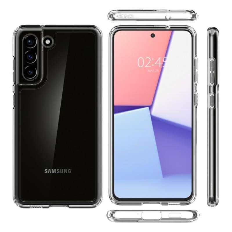 Spigen Galaxy S21 FE Case Ultra Hybrid - Crystal Clear ACS03051