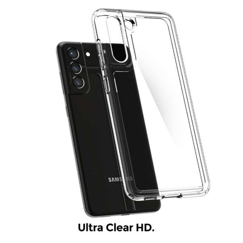 Spigen Galaxy S21 FE Case Ultra Hybrid - Crystal Clear ACS03051