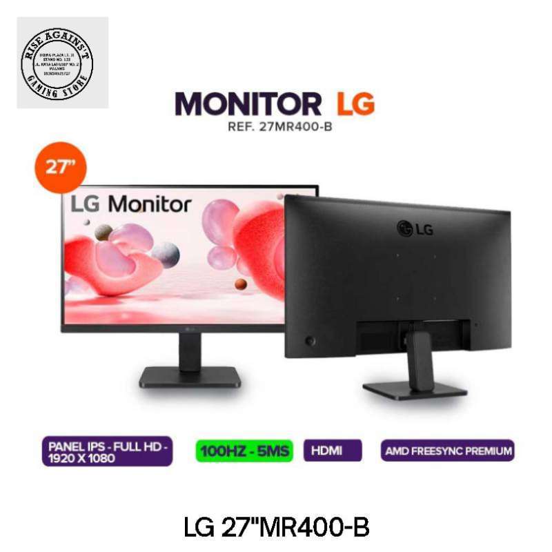 Jual Monitor Lg 27 Inch Ips Di Seller Rise Agains't Gaming Store ...