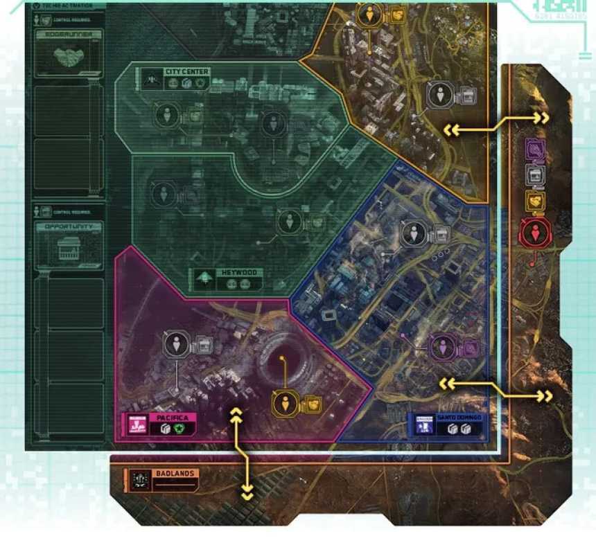 Jual Cyberpunk 2077 Gangs Of Night City Families And Outcasts Board ...