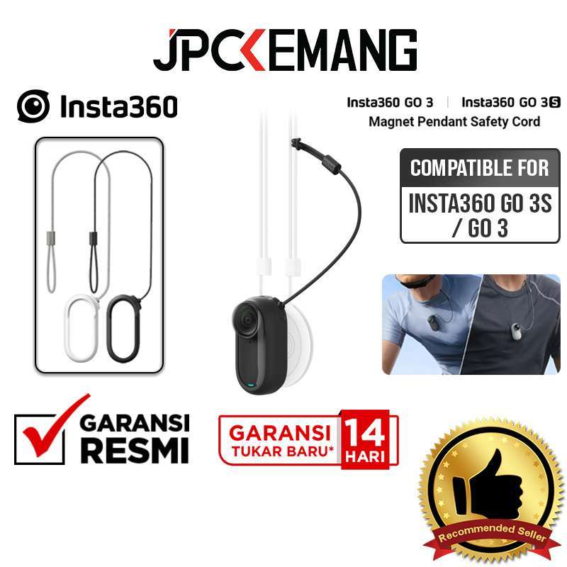 Jual Jpc Kemang Insta360 Go 3s / Go 3 Magnet Pendant Safety Cord For ...