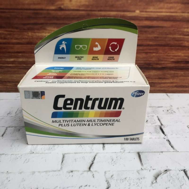 Promo Centrum Putih Multivitamin-multimineral 100s Import Diskon 33% Di ...