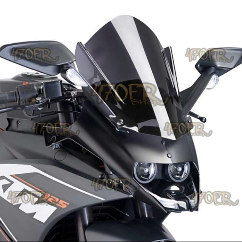Jual Windshield Ktm Rc 200 , 250 . Visor Ktm Rc Bening Di Seller