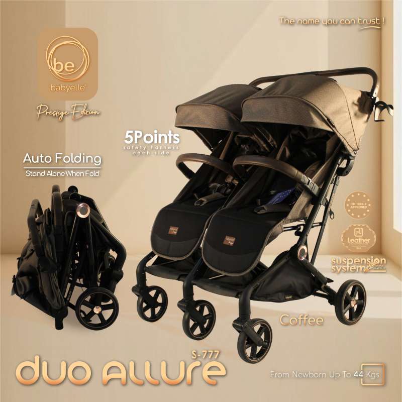 Babyelle Duo Allure Prestige Edition S 777 twin stroller Kembar