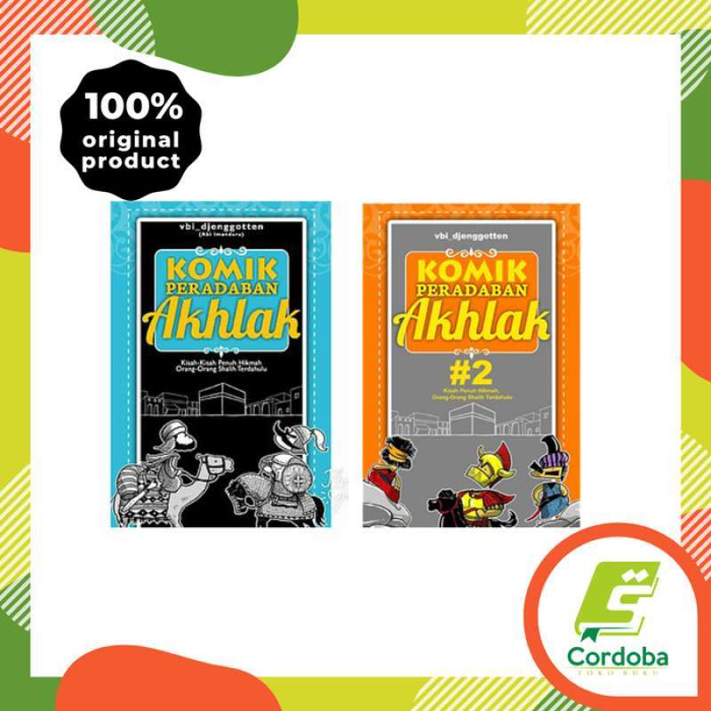 Promo Paket Komik Peradaban Akhlak Jilid 1 Dan 2 Diskon 23% Di Seller ...