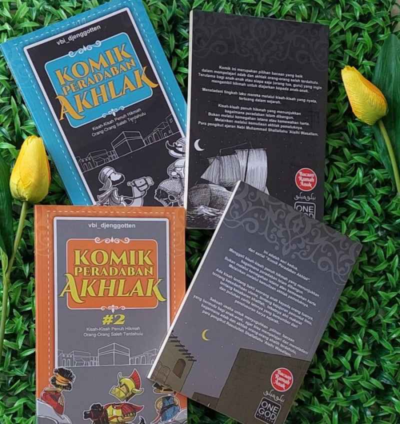Promo Paket Komik Peradaban Akhlak Jilid 1 Dan 2 Diskon 23% Di Seller ...