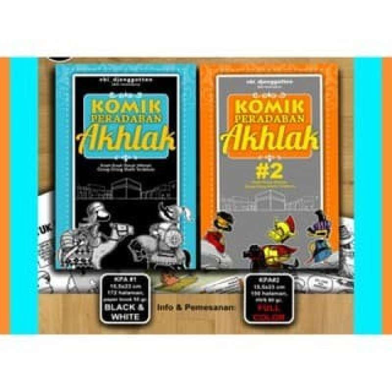 Promo Paket Komik Peradaban Akhlak Jilid 1 Dan 2 Diskon 23% Di Seller ...