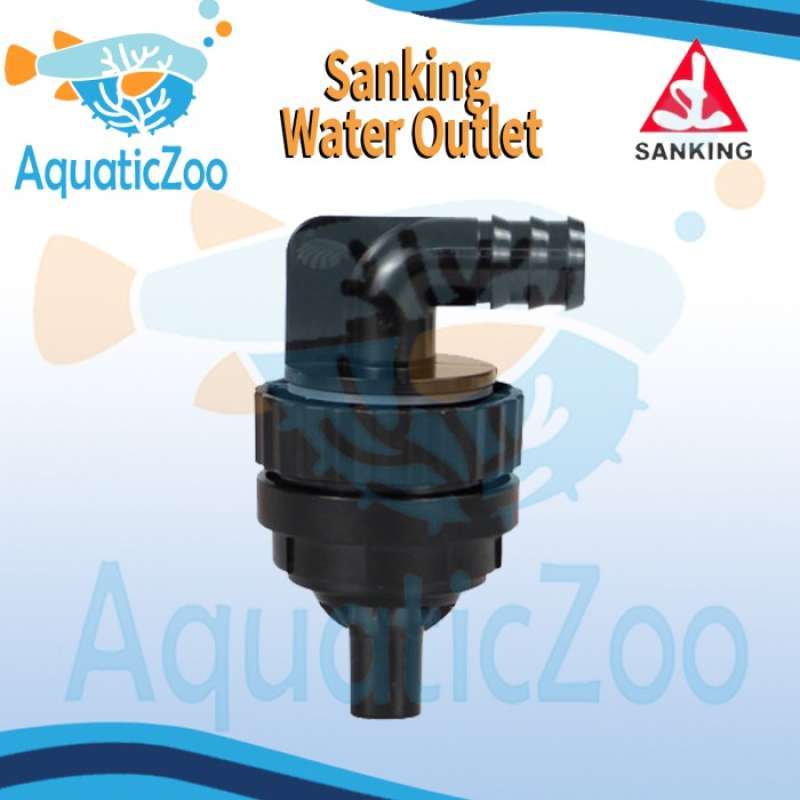 Jual Sanking Water Outlet Adjustable Way With Oring Outflow Filter