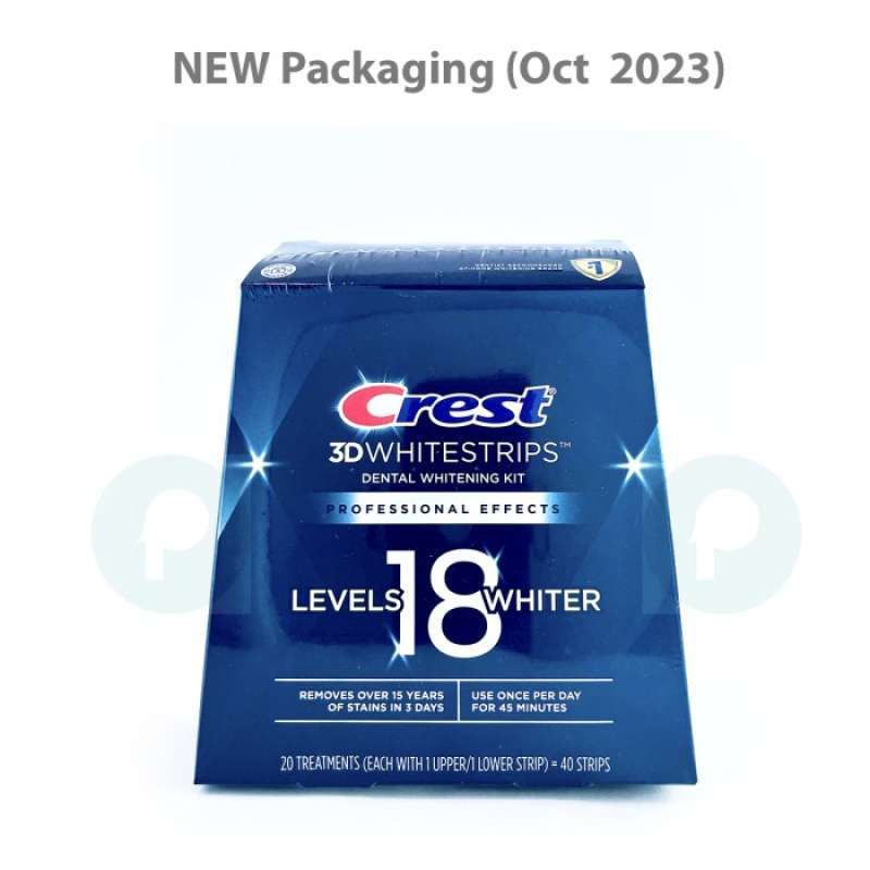Jual Crest 3d White Luxe Professional Effects Whitestrips Teeth Whitening Di Seller Aghanim