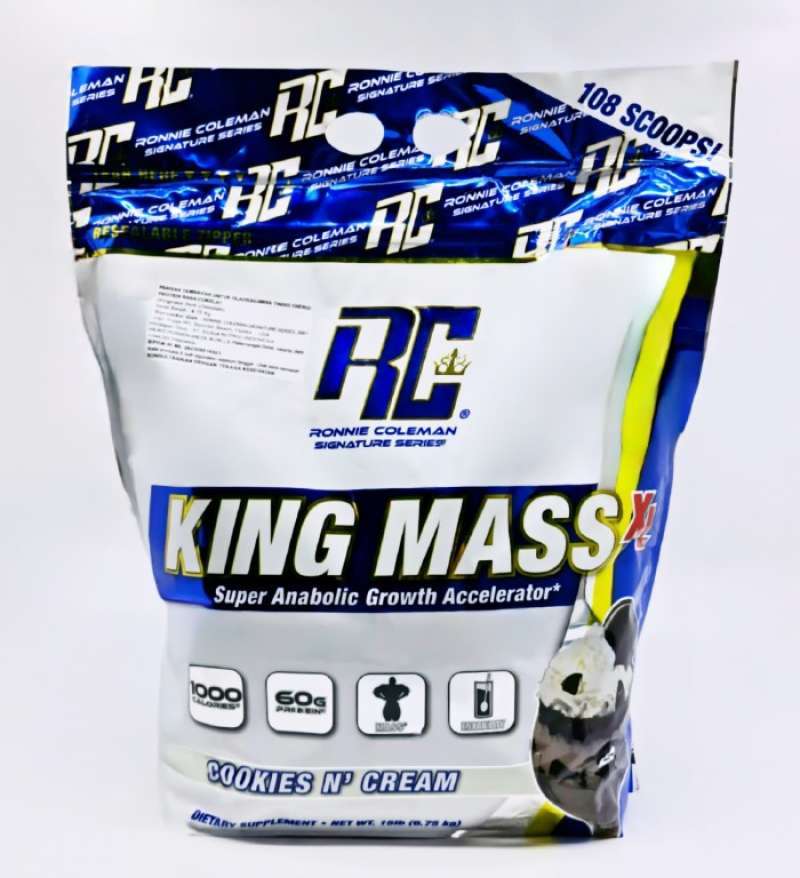 Promo King Mass 15 Lbs Kingmass 15lbs Gainer Ronnie Coleman Signature ...