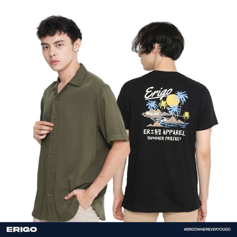 Promo Erigo Buy 1 Get 2 Tshirt & Shirt Bundling B Othieno Army Dan