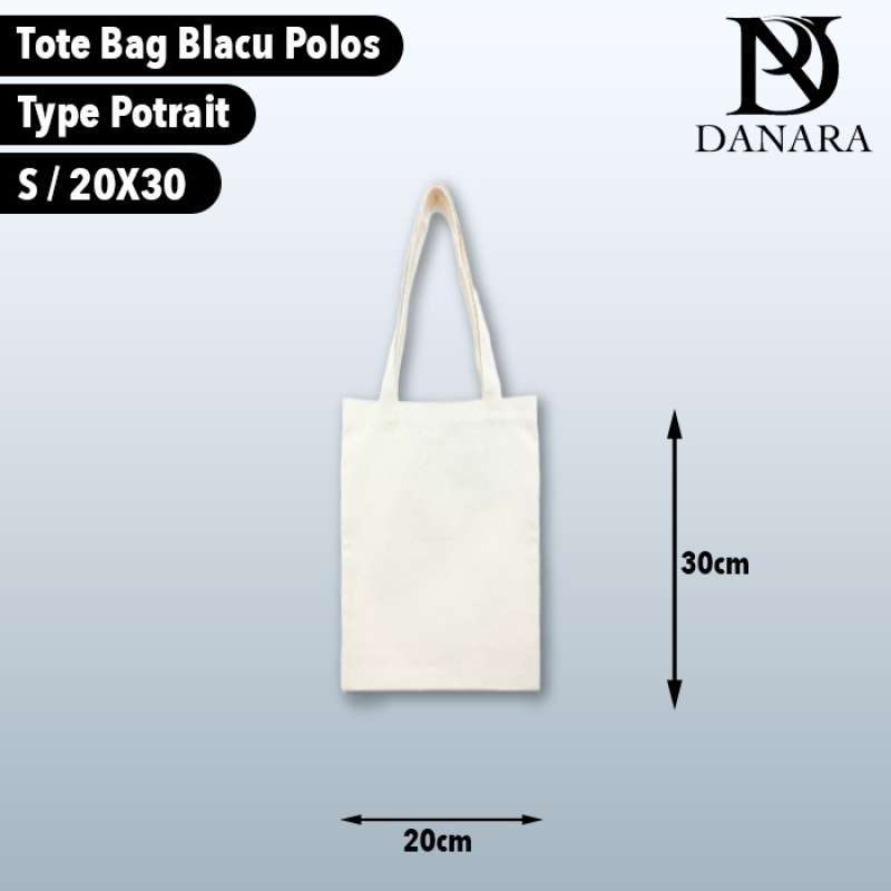 Jual tote bag putih polos Promo PELANGGANBARU 20K