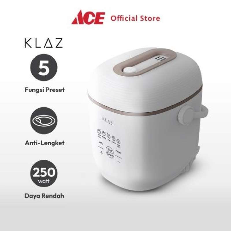Promo Ace Klaz 800 Ml Rice Cooker Digital Putih Diskon 33 Di Seller