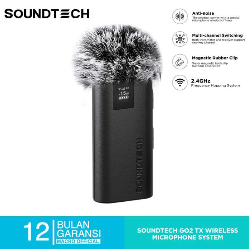 Soundtech Mic Promo Promo- Soundtech Go2 Wireless Microphone System 2.4ghz With ...