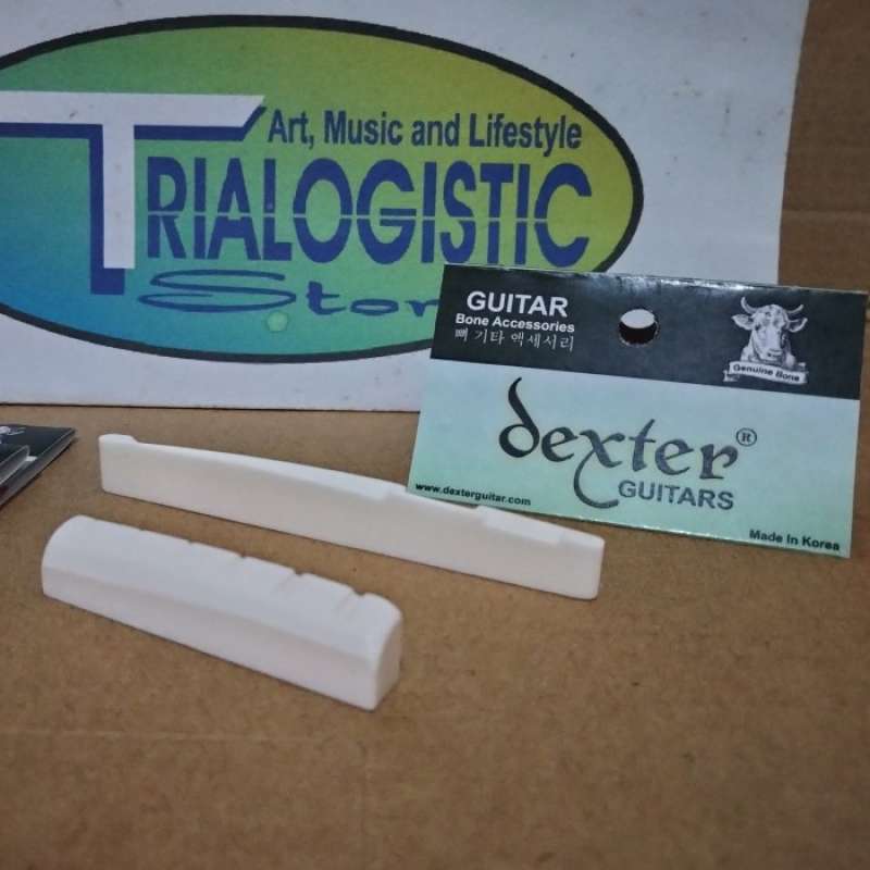 Promo Nut Dan Saddle Gitar Akustik Bahan Tulang Sapi Asli - Saddle ...