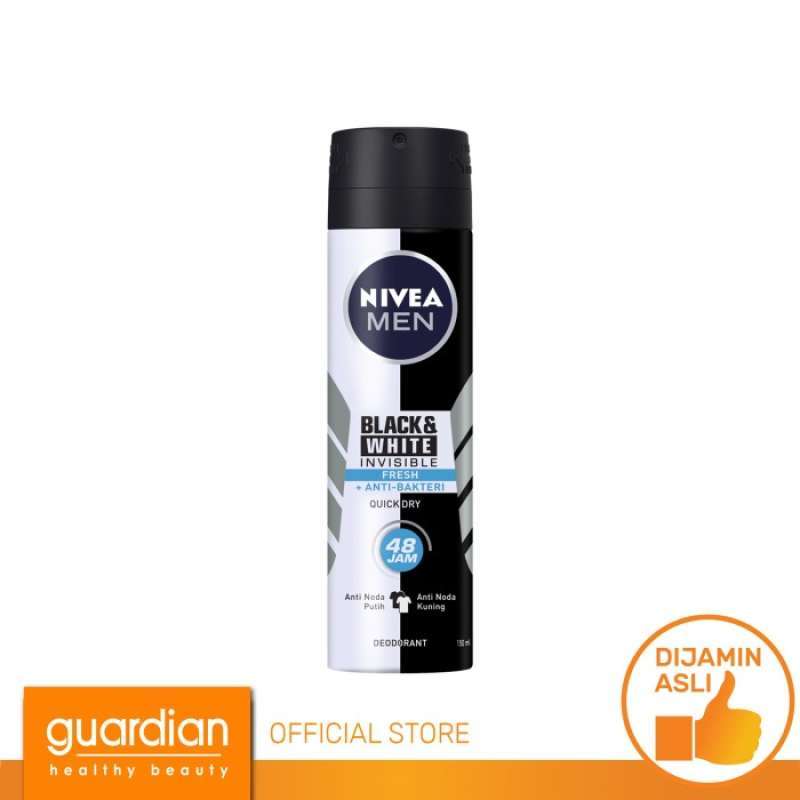 Nivea Men Invisible Black & White Roll-on – 50 Ml, 48h Schutz Ohne Weiße Flecken