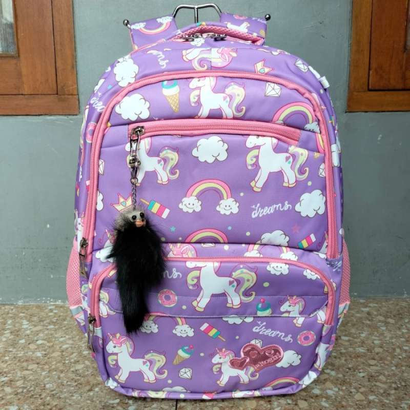 Promo Tas Ransel Backpack Sekolah Anak Perempuan Alto Girl Original Unicorn Ungu Ungu Diskon 10 Di Seller Al3xa Amazon Cibangkong Kota Bandung Blibli