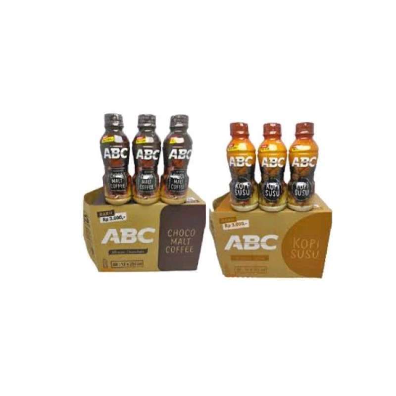Jual Abc Botol 200ml 1 Dus Choco Malt Kopi Susu Di Seller Toko Cahaya ...