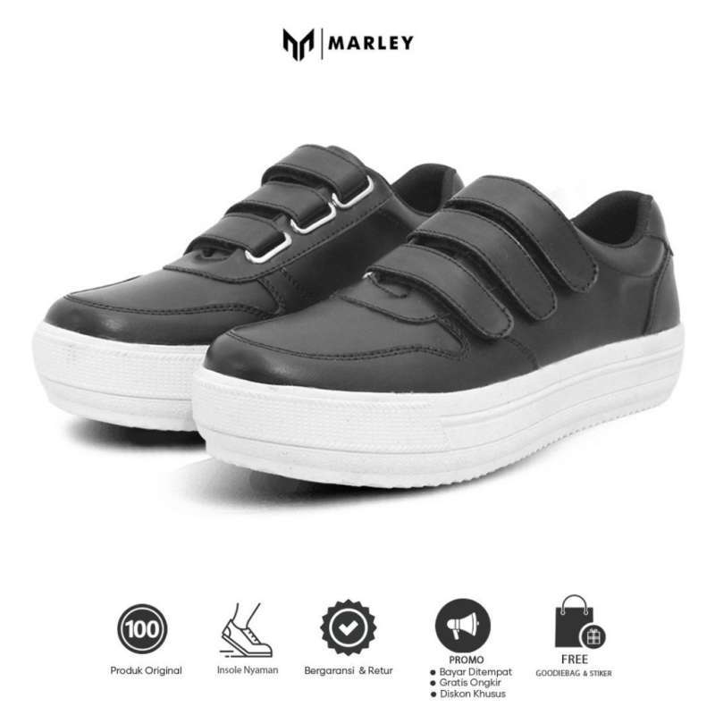 Sepatu Sneakers Wanita Casual Footwear Kiara 02 Hitam