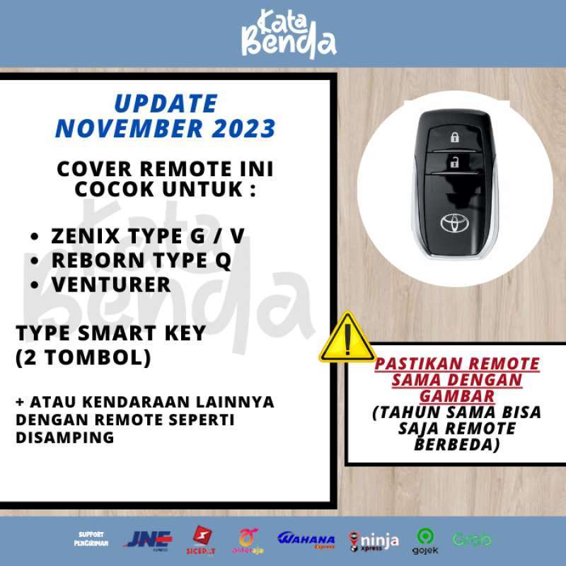 Zenix Remote Control Promo Silicone Remote Zenix G/v 2023 Kunci Keyless 2024 Innova Hybrid ...