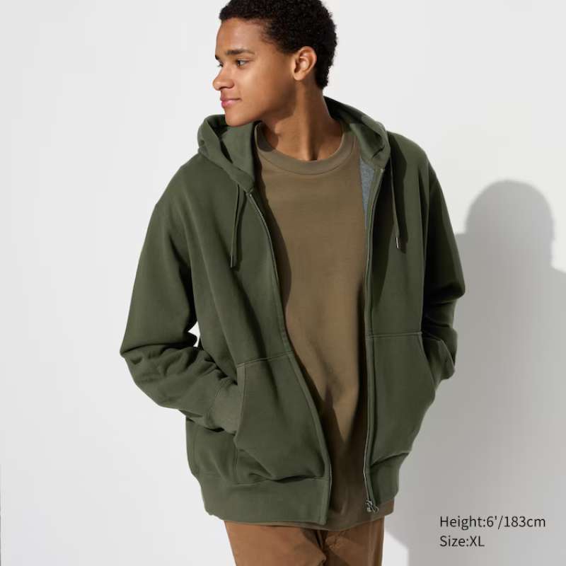 Harga jaket hoodie uniqlo 2025