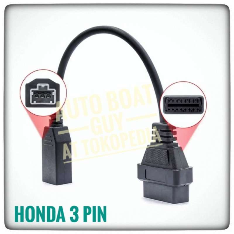 Promo Adaptor Port Colokan Obd Obd2 Bmw Mercedes Kia Mazda Honda 20 17