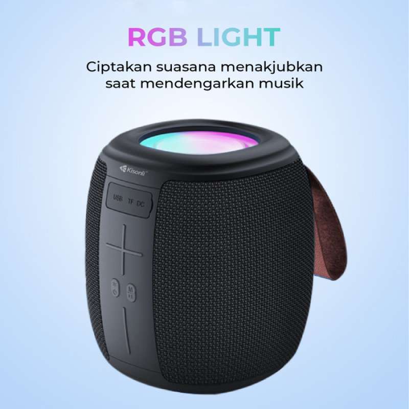 Jual Kisonli Speaker Bluetooth Portable Super Bass Q16 1200mah Di ...