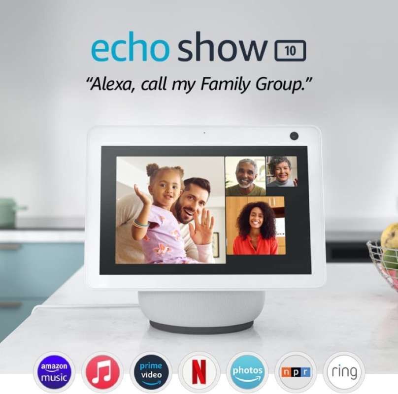 Jual Amazon Echo Show 10 (3rd Gen) Hd Smart Display With Motion And ...
