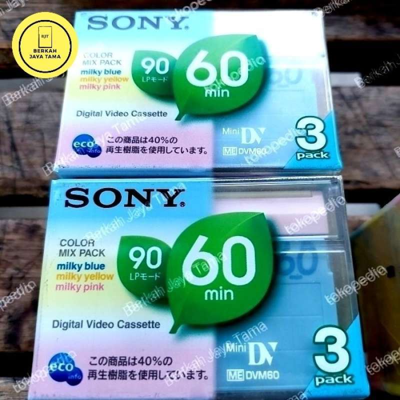 Jual Mini Dv Sony Color Mix Pack 60min Di Seller Circlet - Cengkareng ...