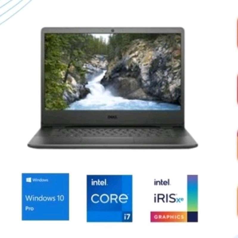 DELL VOSTRO 3400 INTEL CORE I7 1165G7 16GB 512GB SSD WINDOW PRO 14INCH  GARANSI RESMI - Main Image