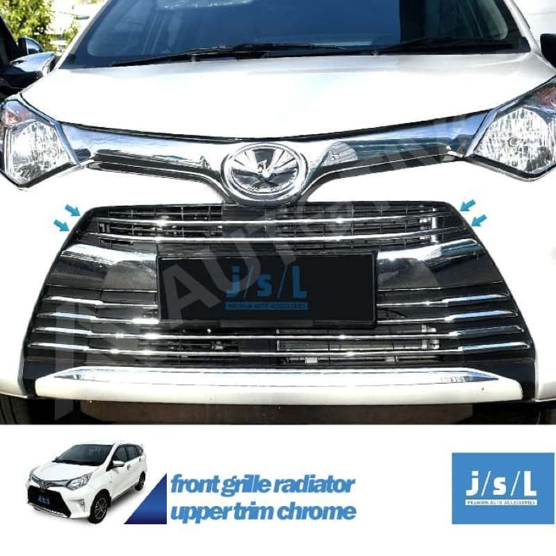 Grille Radiator Upper Promo Calya Front Grill Radiator Upper Trim Chrome / List Radiator Atas ...
