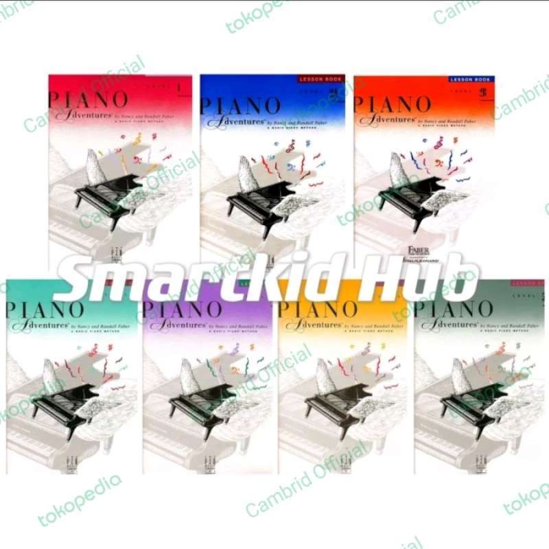 Jual Buku Piano Adventures Lesson Book Level 1 2a 2b 3a 3b 4 5 Di ...