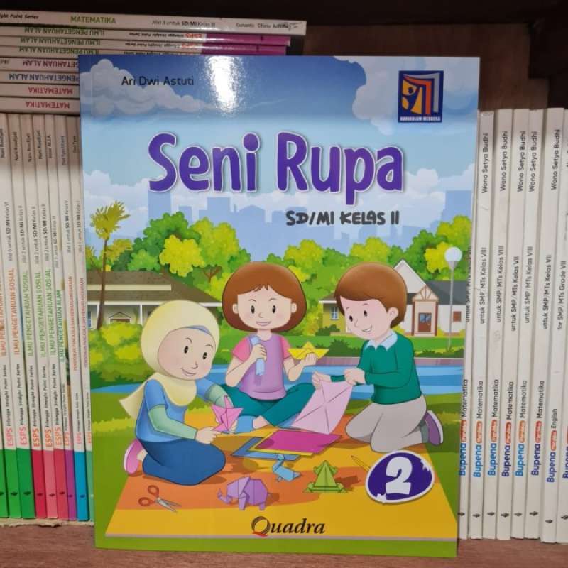 Jual New Buku Sd Seni Rupa Kelas 1 2 3 4 5 6 Kurikulum Merdeka Quadra ...