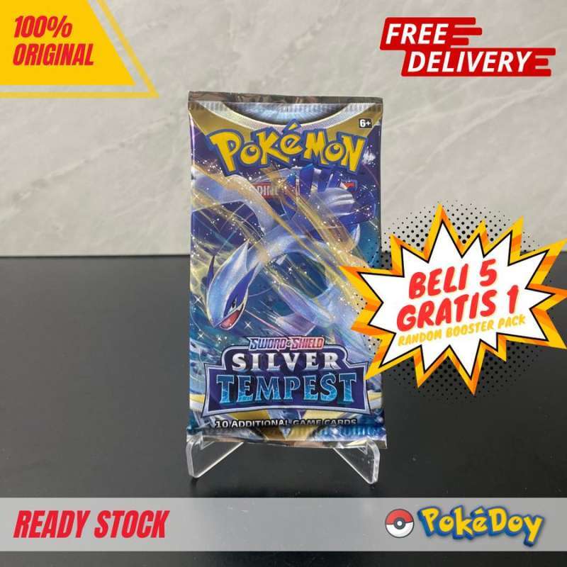Jual Swsh Silver Tempest Booster Pack Pokemon Card Tcg Kartu English Ori Di  Seller Pokedoy - Tanjung Duren Selatan-2, Kota Jakarta Barat | Blibli